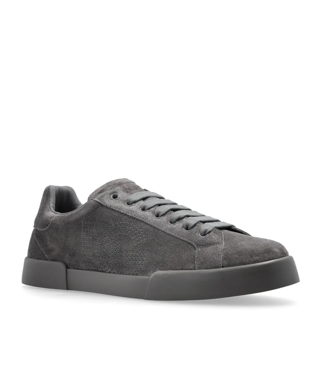 Portofino Logo Perforated Sneakers
