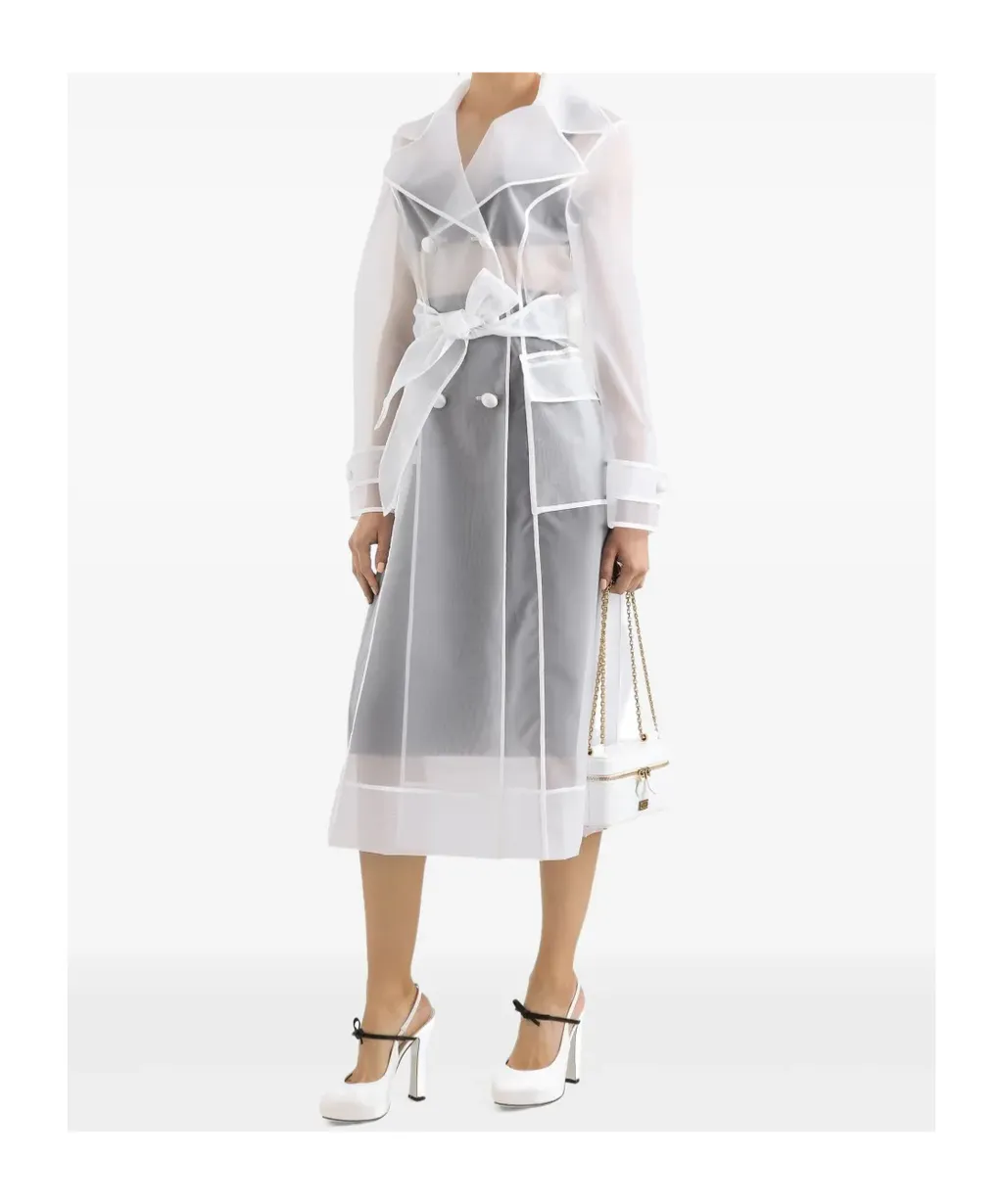 Double-Breasted Trench Coat