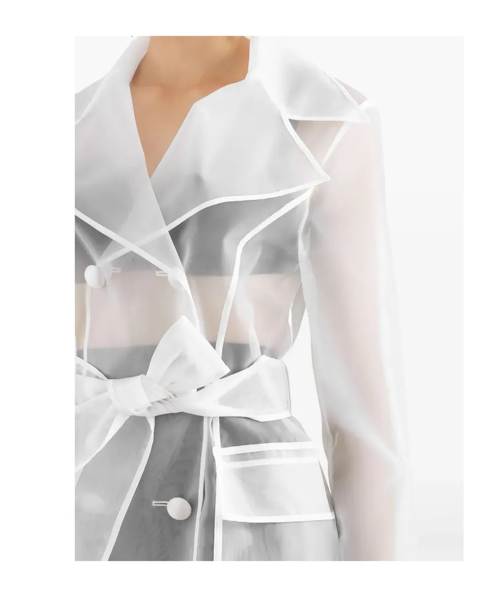 Double-Breasted Trench Coat