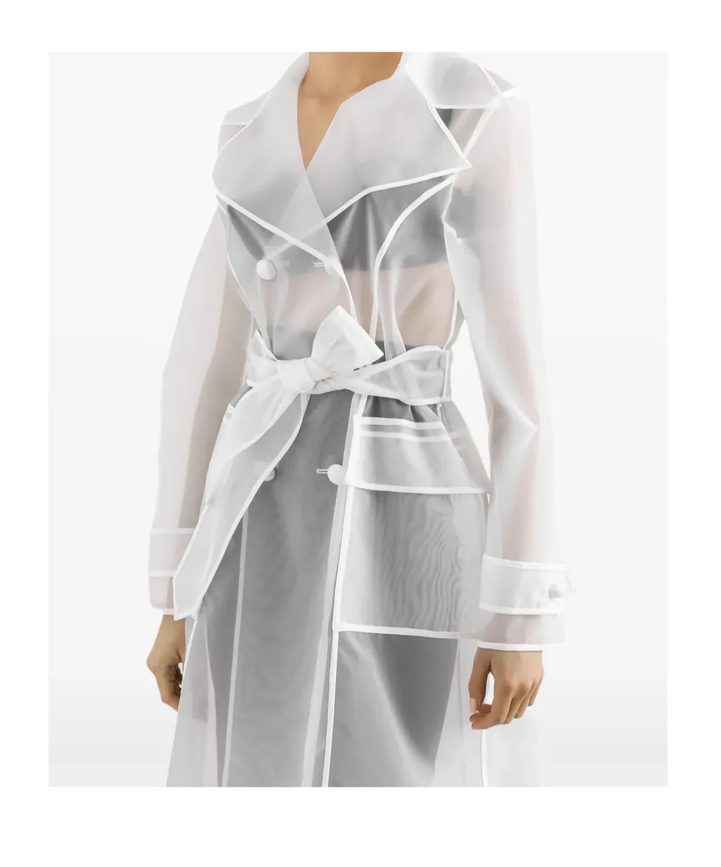 Double-Breasted Trench Coat