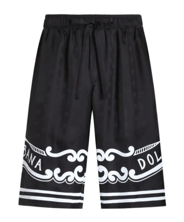 Bandanna Printed Bermuda Shorts