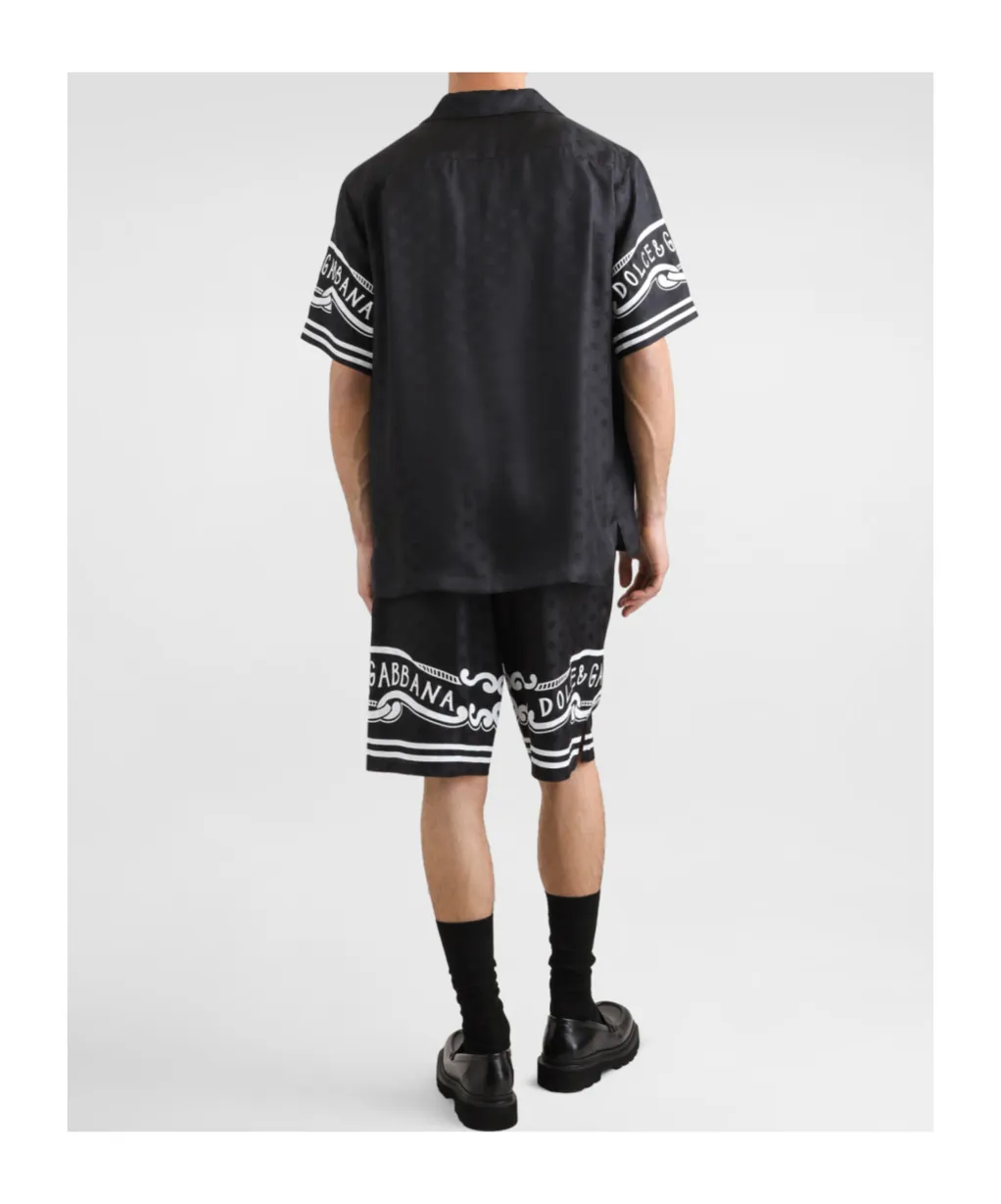 Bandanna Printed Bermuda Shorts