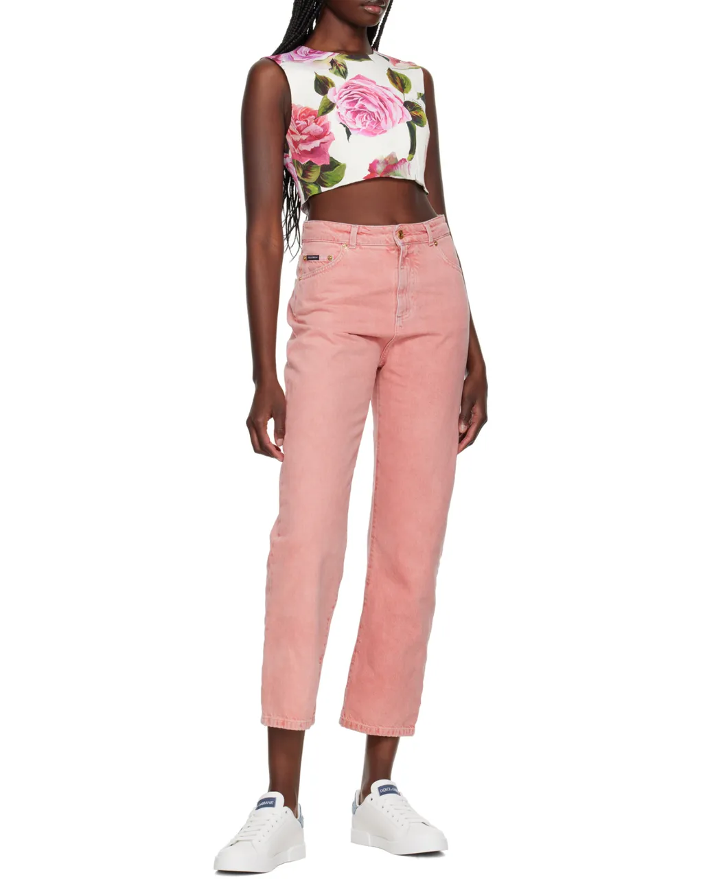 Portofino Dg Patch Sneakers