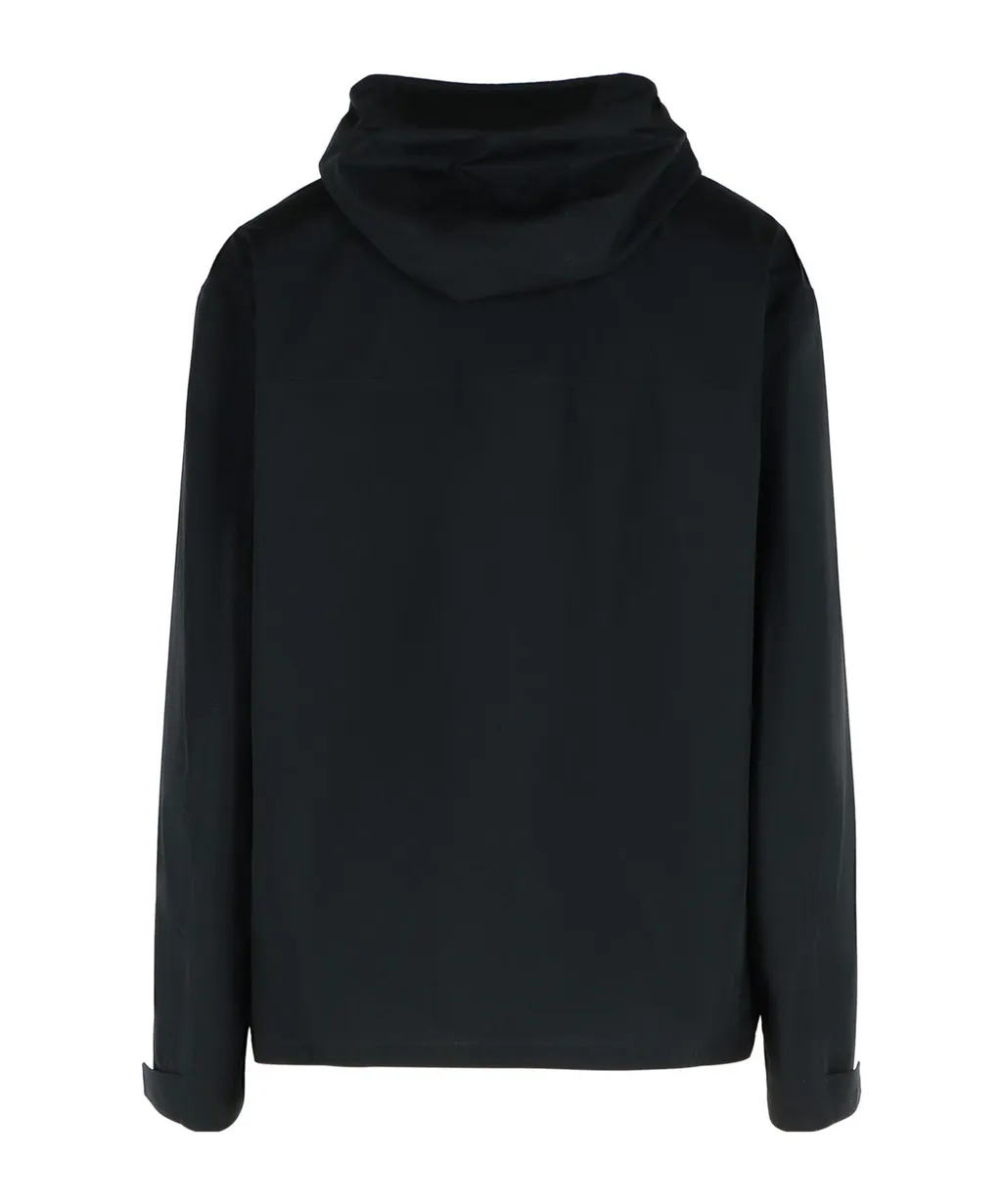 Logo Plaque Zipped Bomber Jacket