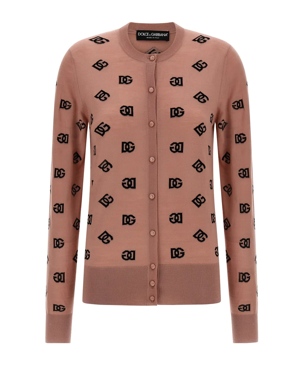 Dg Intarsia Cardigan