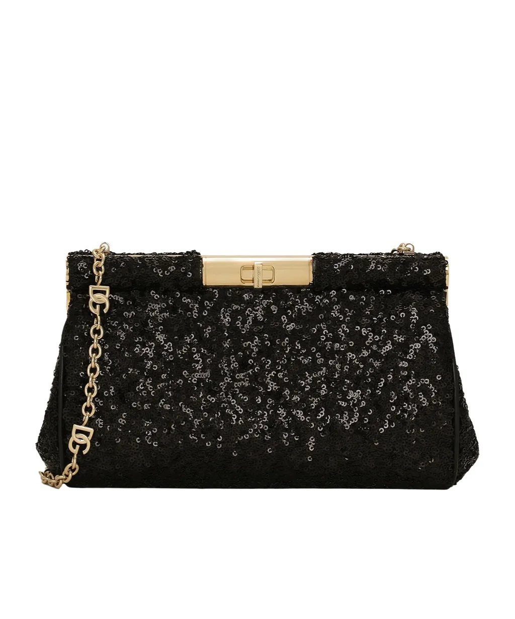 Medium Marlene Turn-Lock Shoulder Bag