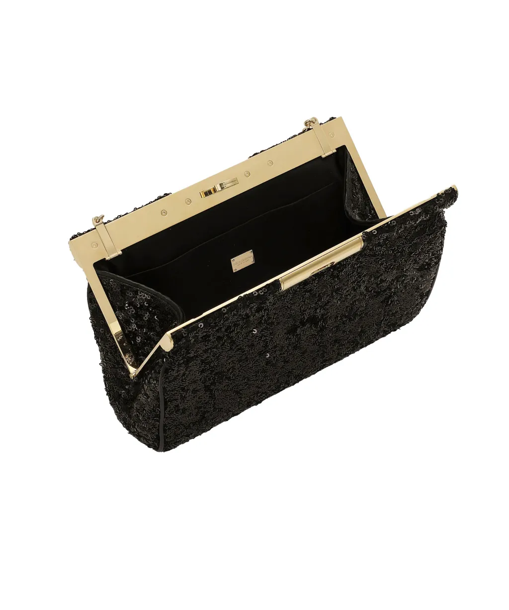 Medium Marlene Turn-Lock Shoulder Bag