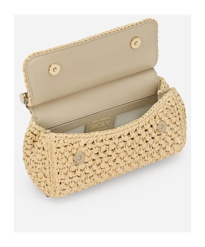 Small Sicily Logo Plaque Handbag