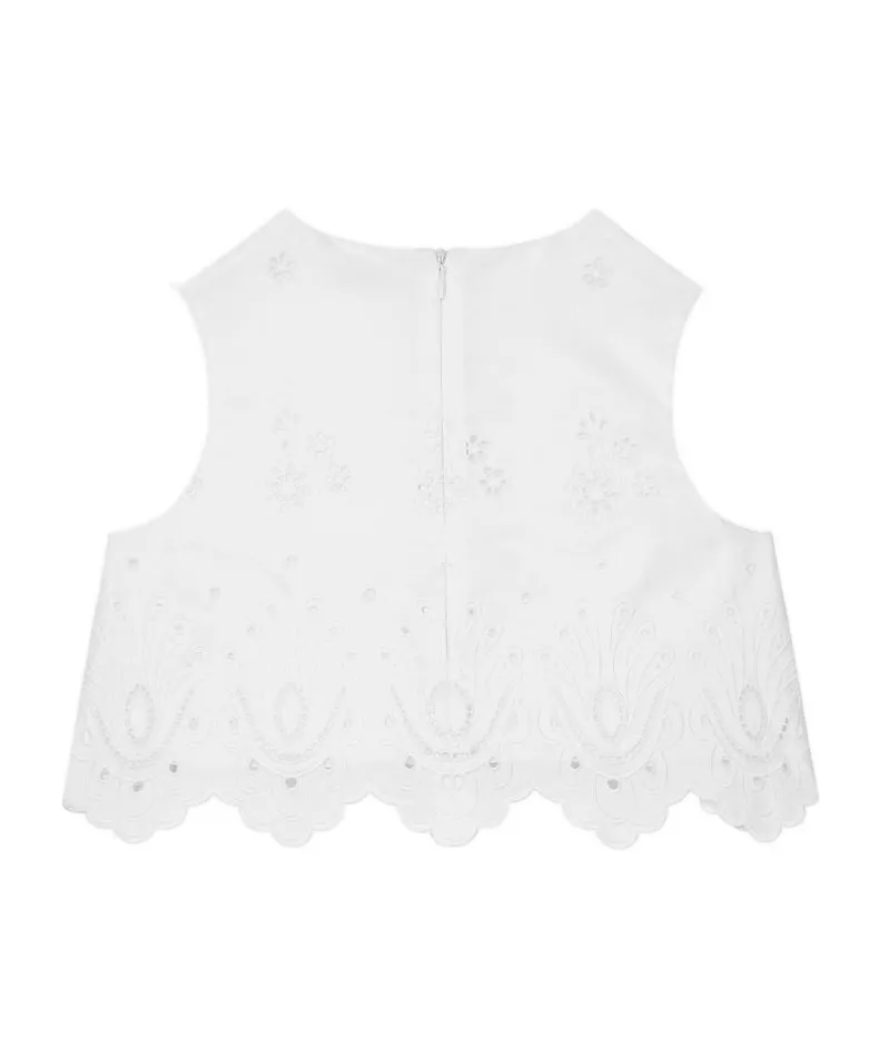 Broderie Anglaise Top