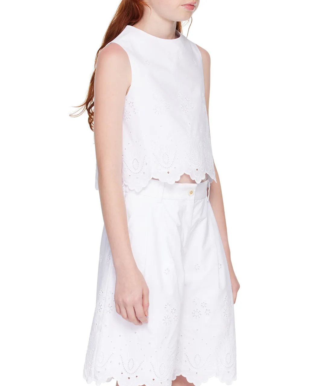 Broderie Anglaise Top