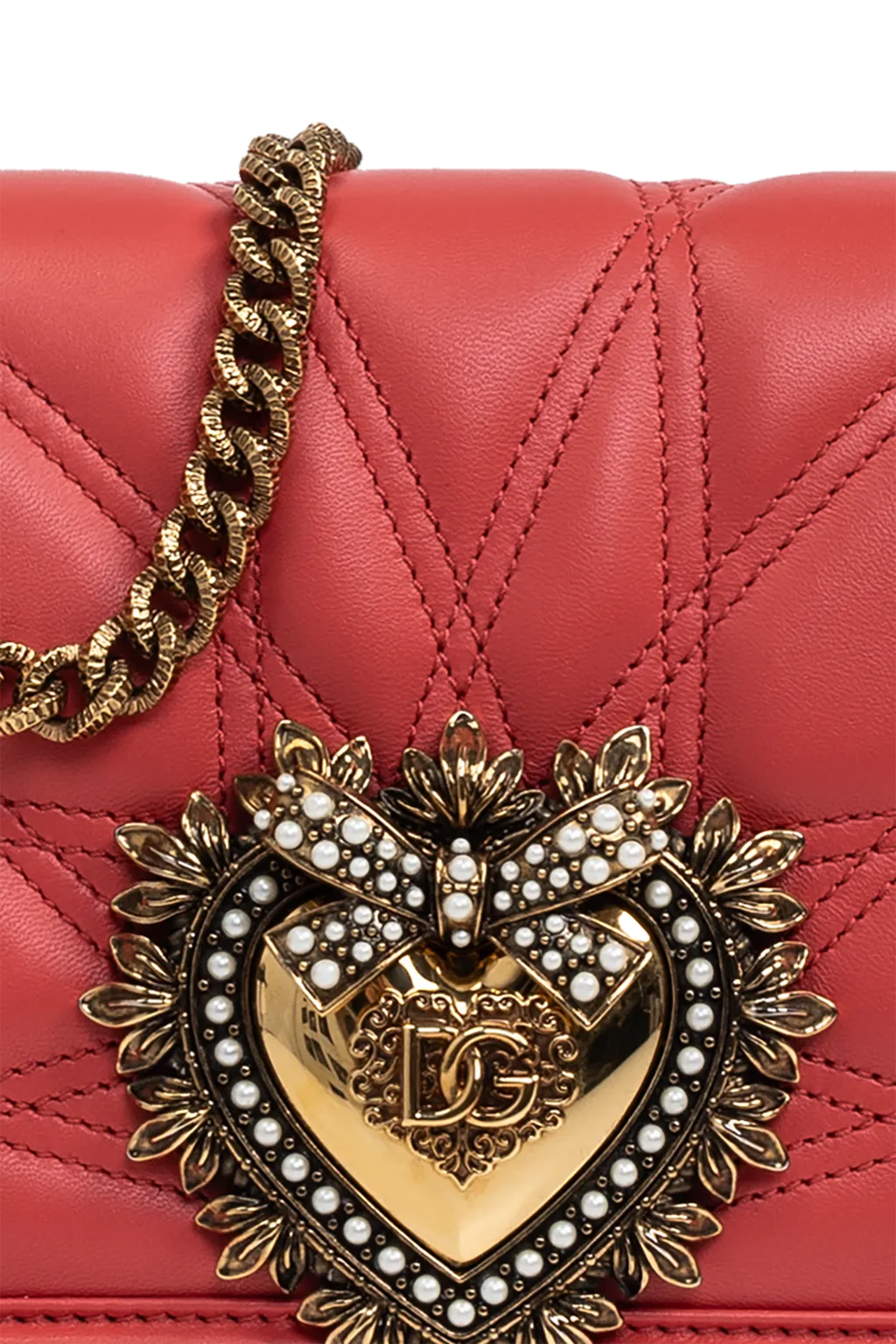 Devotion Logo Plaque Shoulder Bag