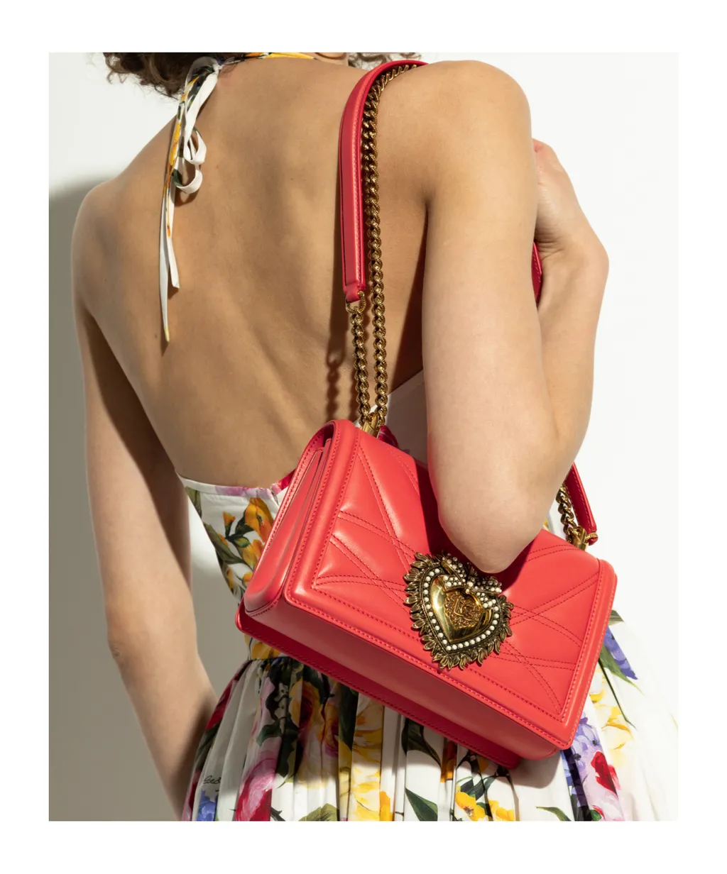 Devotion Logo Plaque Shoulder Bag