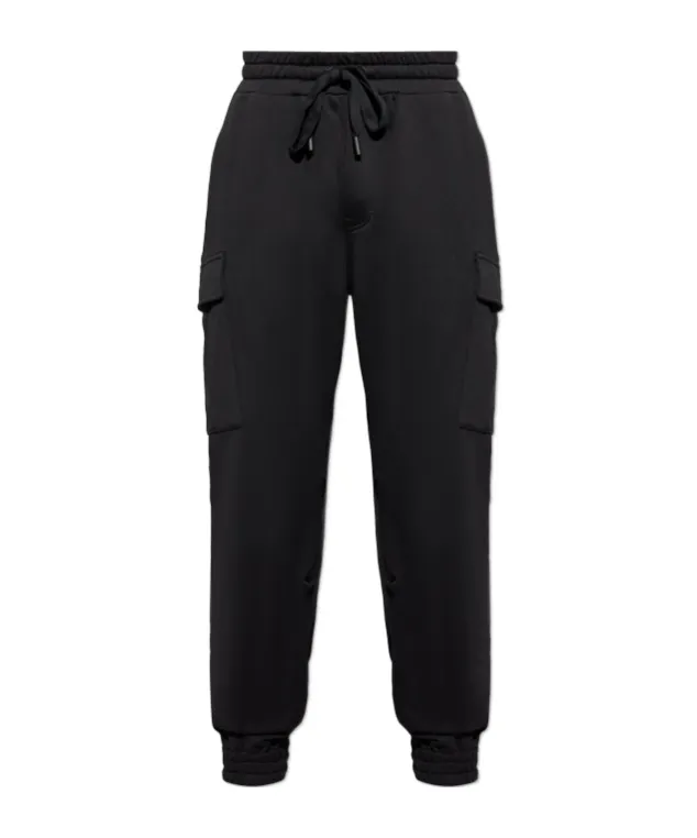 Drawstring Cargo Sweatpants