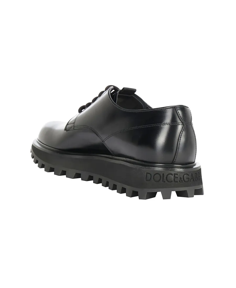 Logo Embossed Derby Shoes