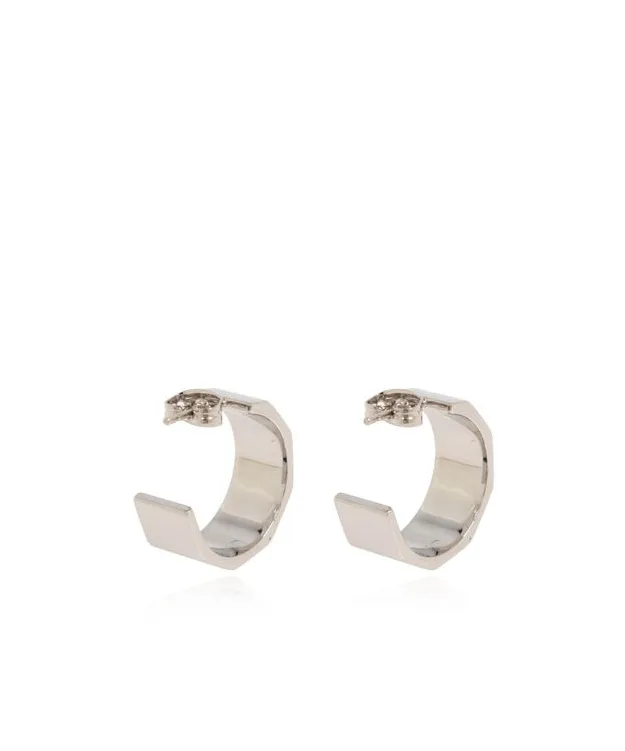 Logo Embossed Earrings