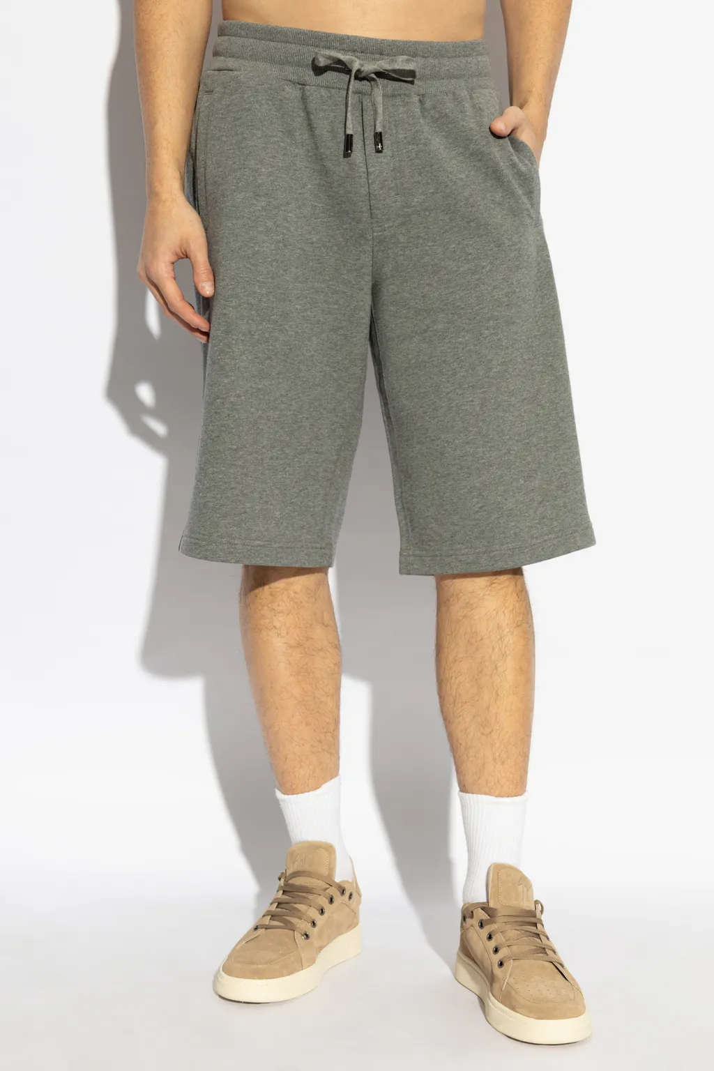 Logo Plaque Bermuda Shorts