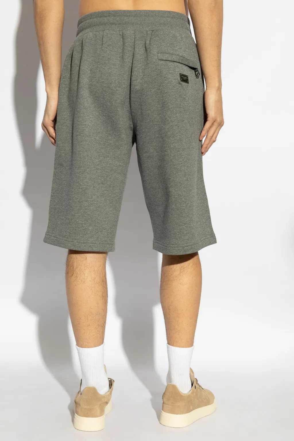 Logo Plaque Bermuda Shorts