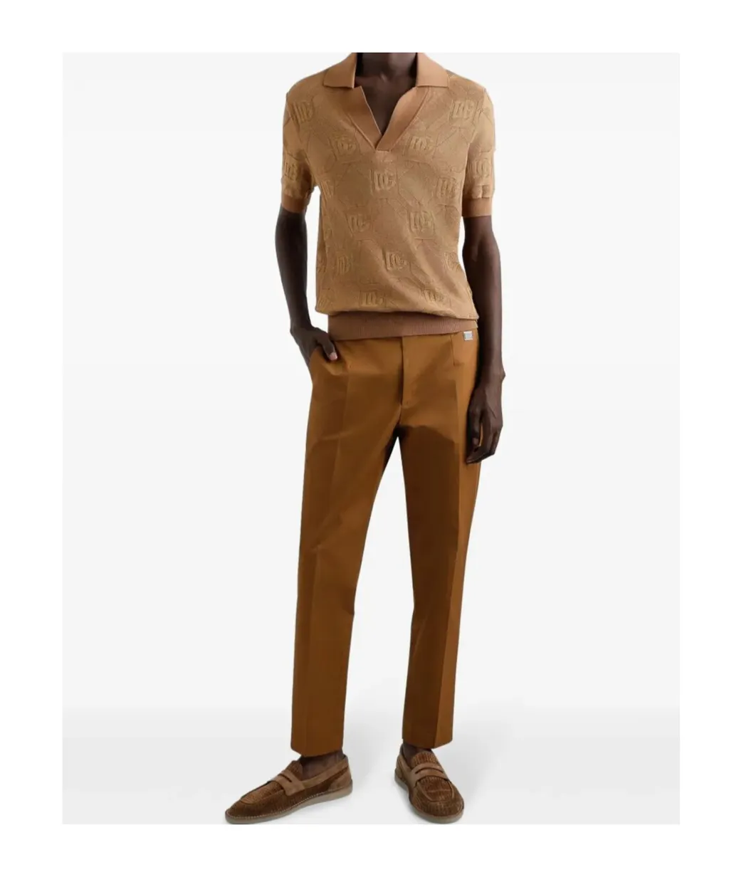 Slim-Cut Trousers