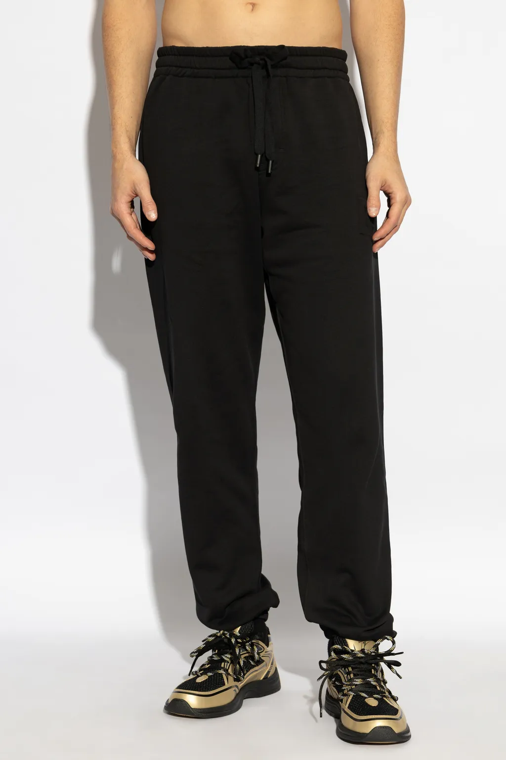 Logo Embossed Jersey Jogging Pants