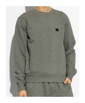 Logo Plaque Sweatshirt
