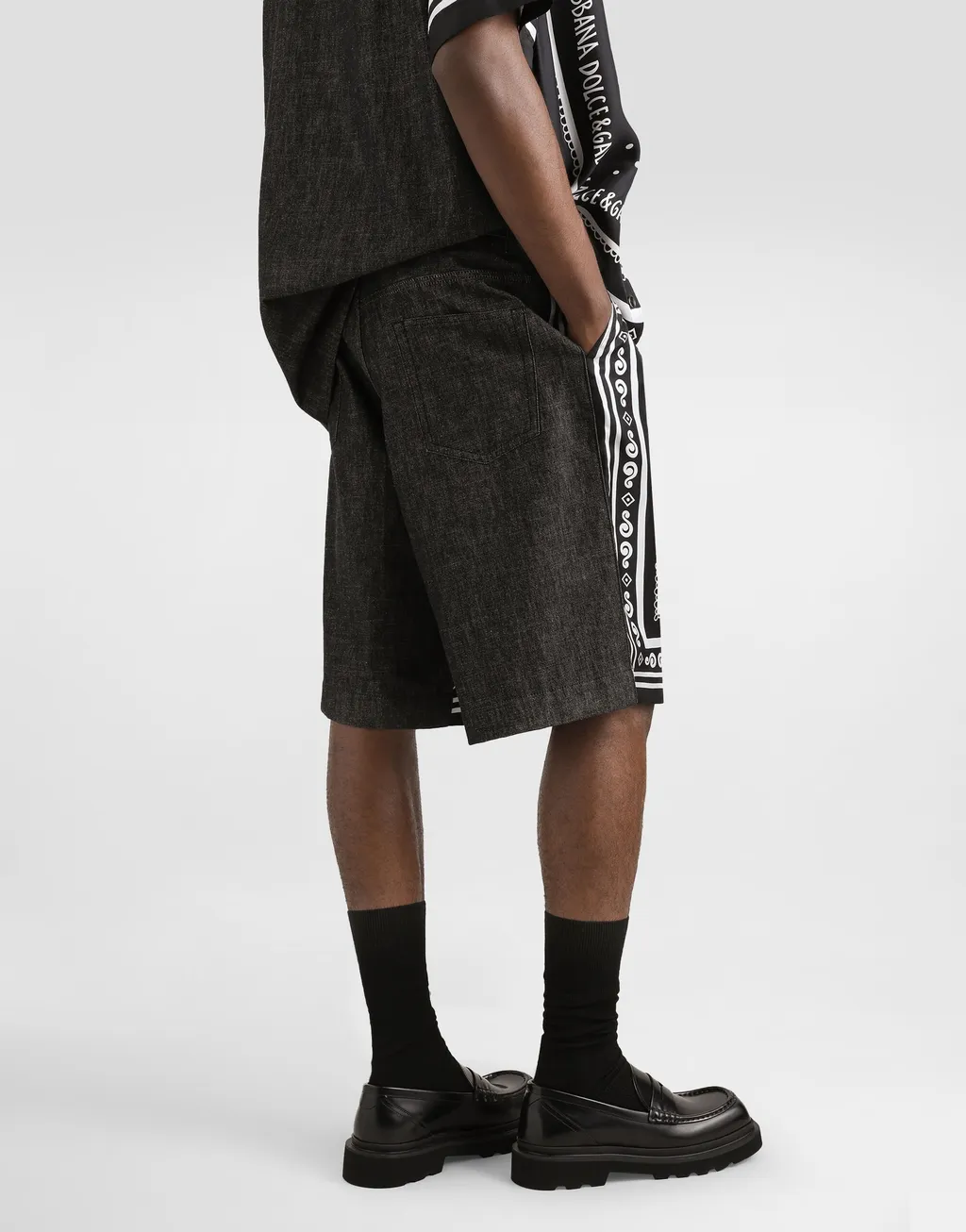 Logo Printed Bermuda Shorts
