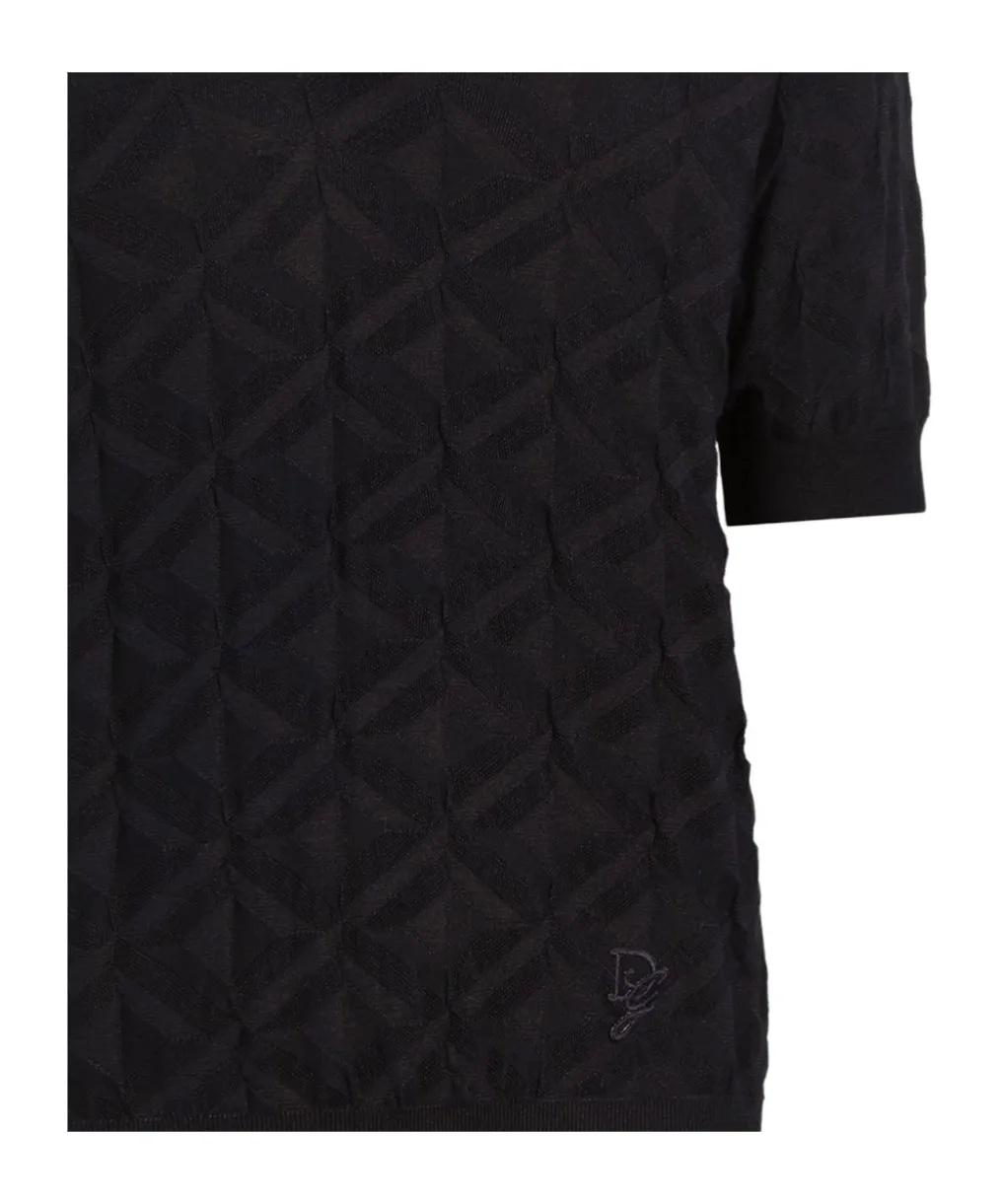 Knitted Polo Shirt