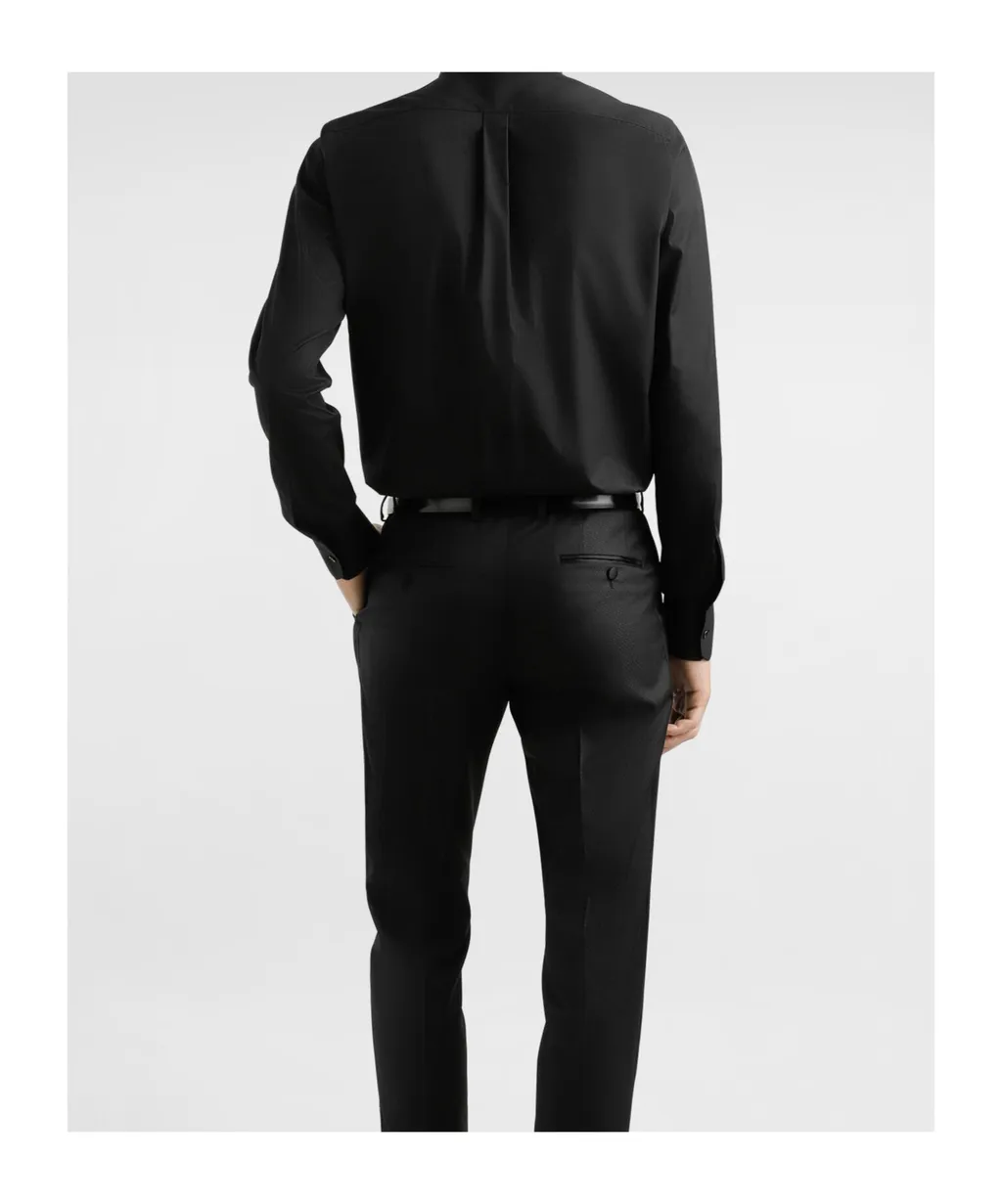 Heraldic Patch Long-Sleeved Shirt