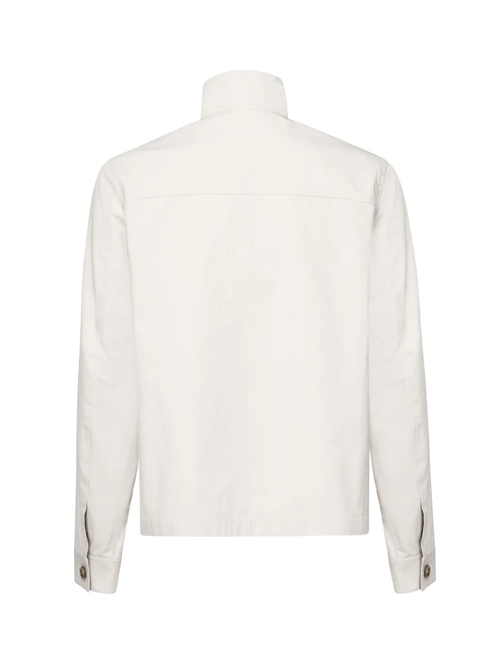 Logo Embroidered Zipped Jacket