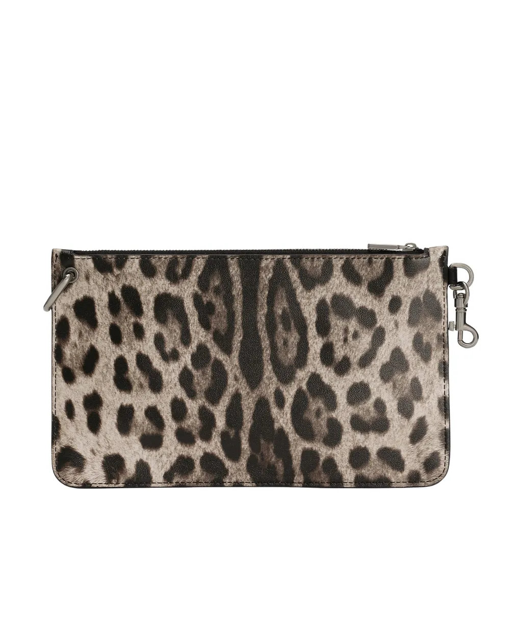Leopard-Print Toiletry Bag
