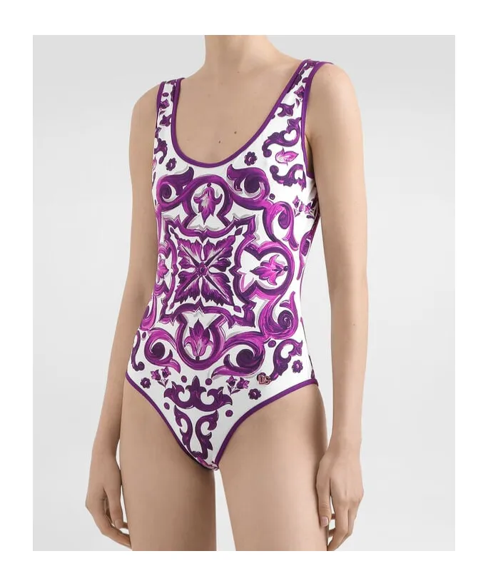 Majolica Printed One-Piece Swimsuit