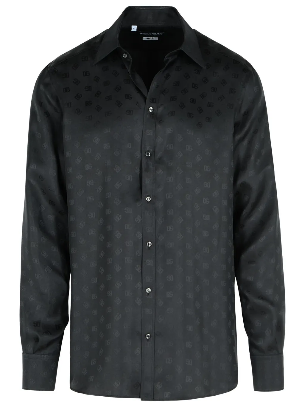 Dg Logo Martini Jacquard Shirt