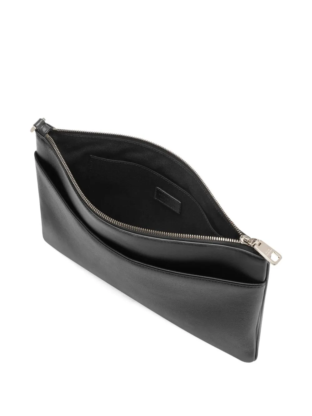 Wrist Strap Zipped Clutch Bag