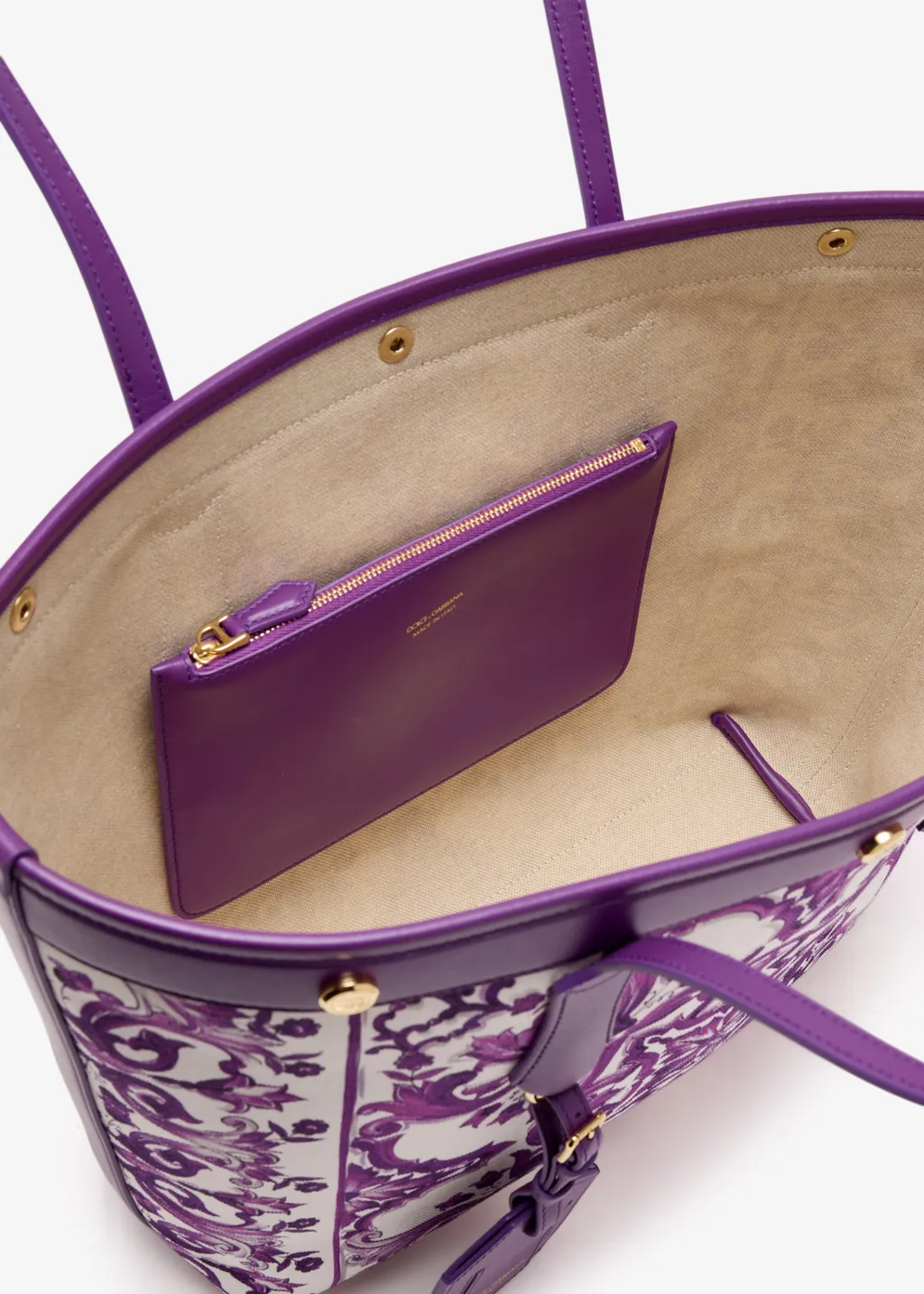 Majolica Printed Tote Bag