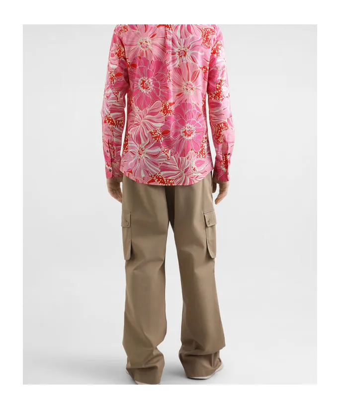 Straight Leg Cargo Trousers