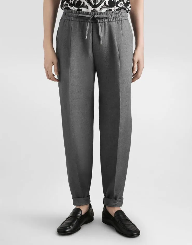 Pressed Creased Jogging Trousers