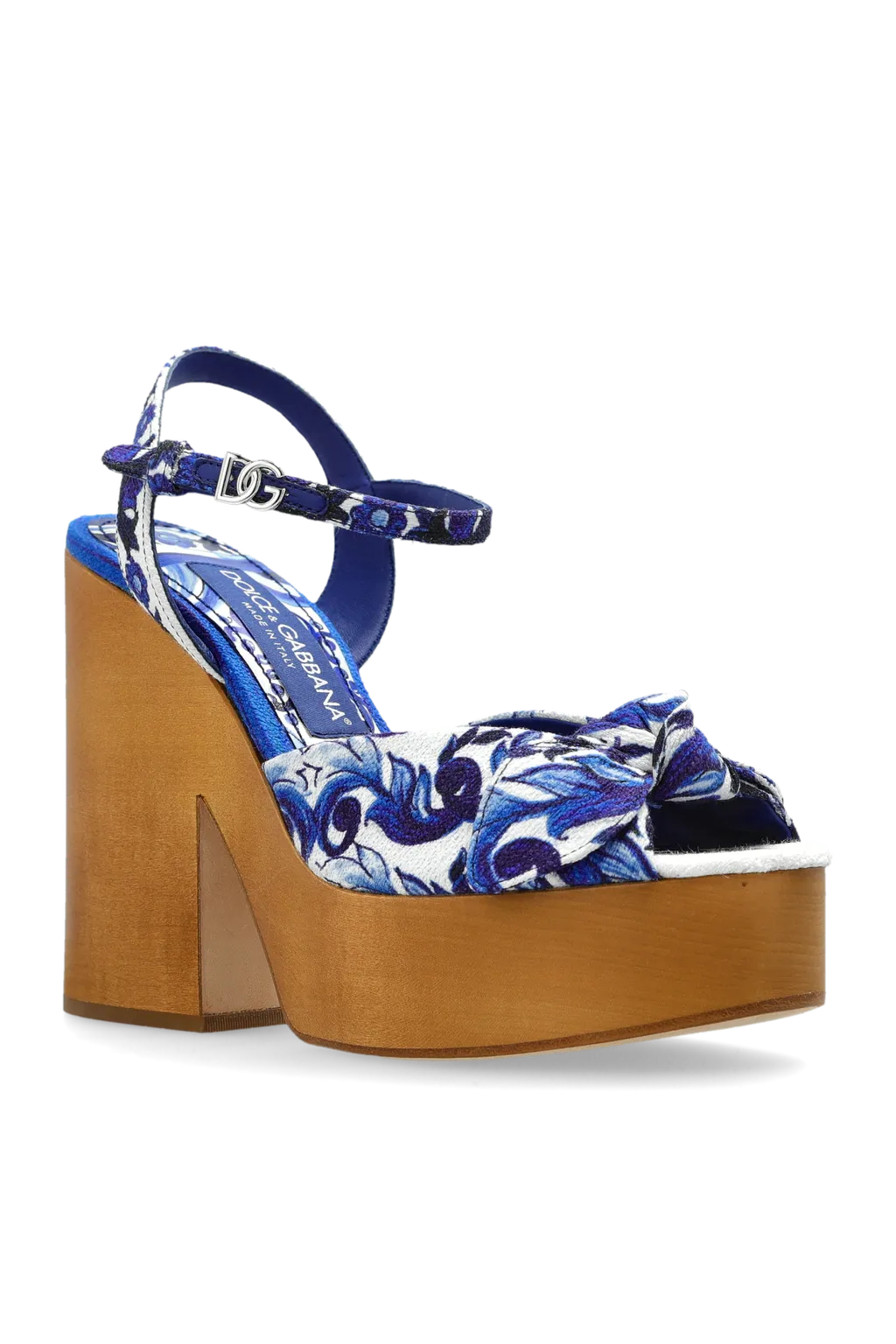 Majolica Printed Sandals