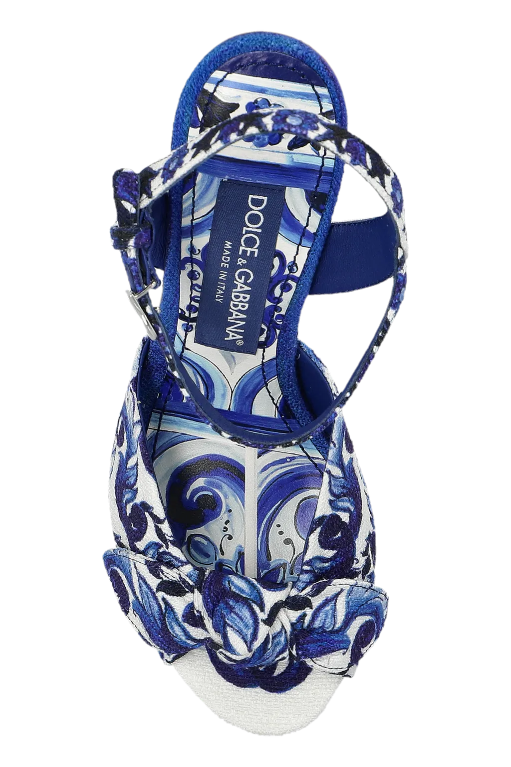 Majolica Printed Sandals