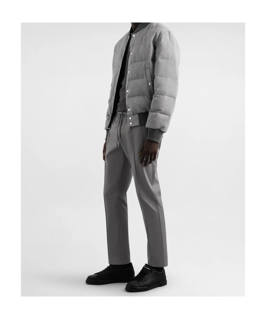 Elastic Waist Casual Pants
