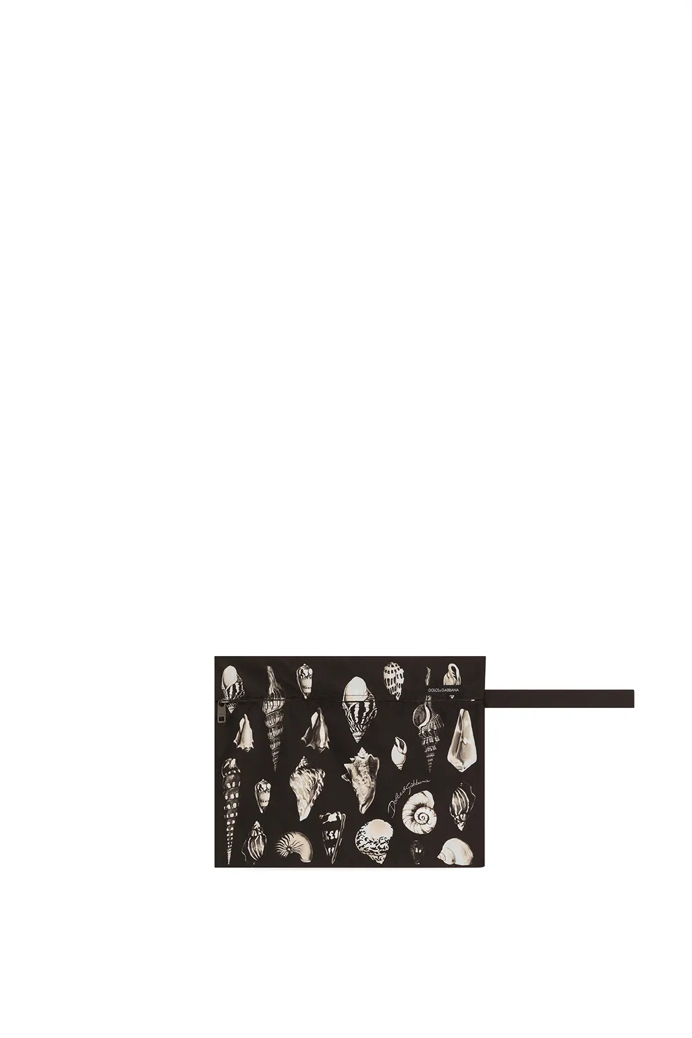 Shell-Print Swim Shorts