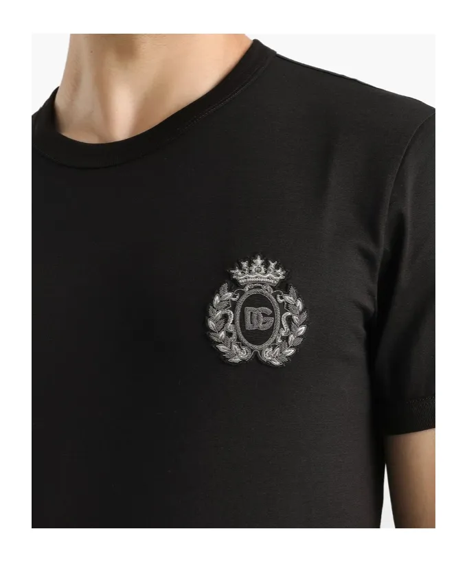 Logo-Embroidered T-Shirt