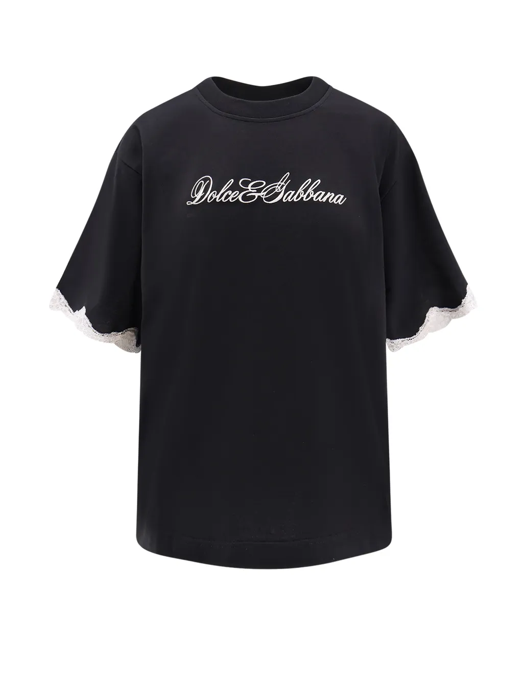 Logo Embroidered Crewneck T-Shirt