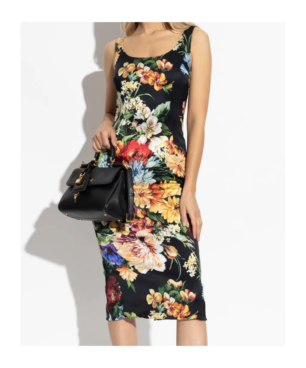 Floral Printed Midi Dress