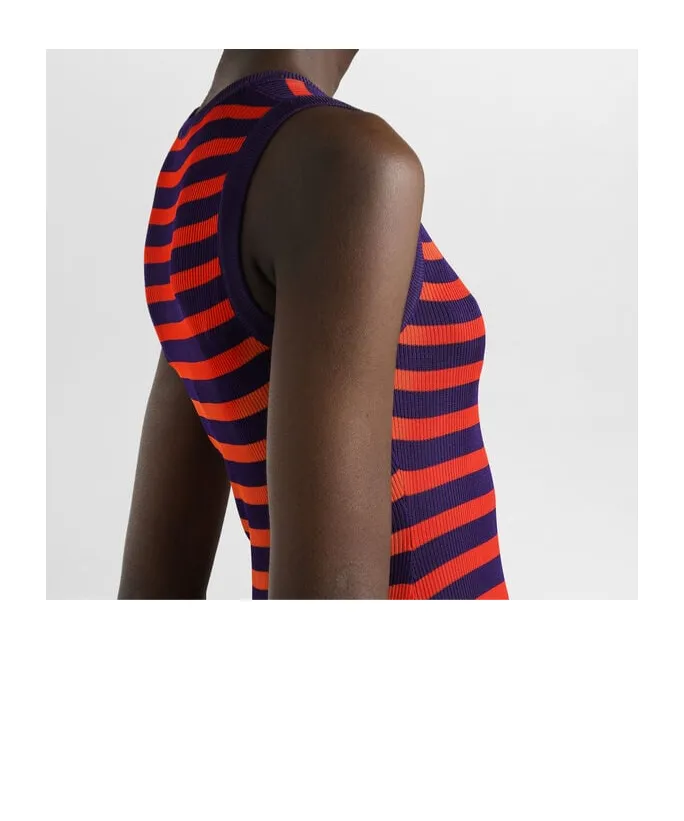 Striped Midi Dress