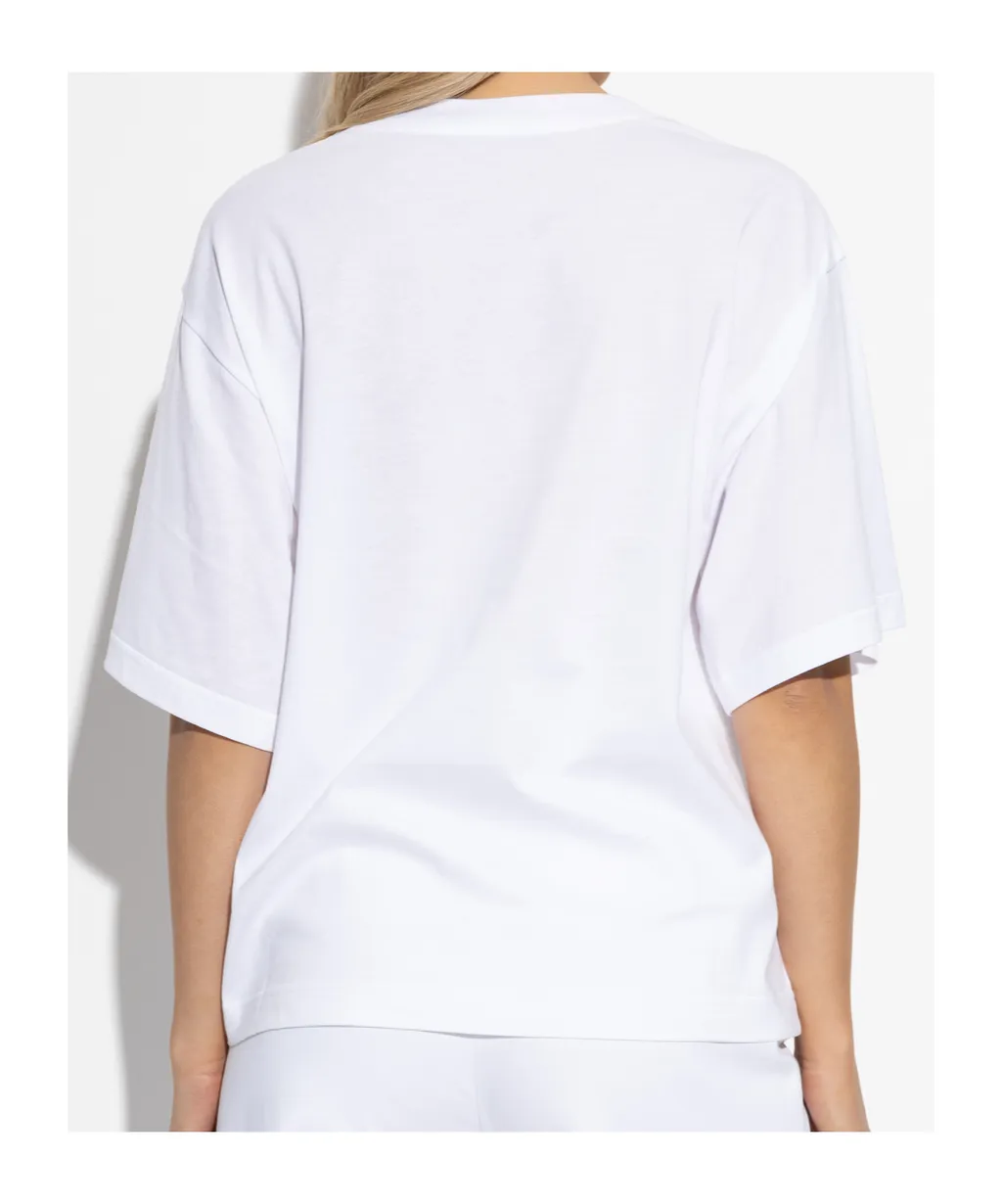 Logo Embroidered Crewneck T-Shirt
