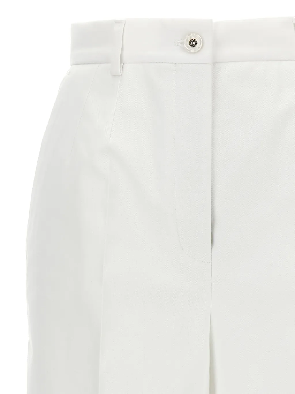 High-Waisted Cropped Pants