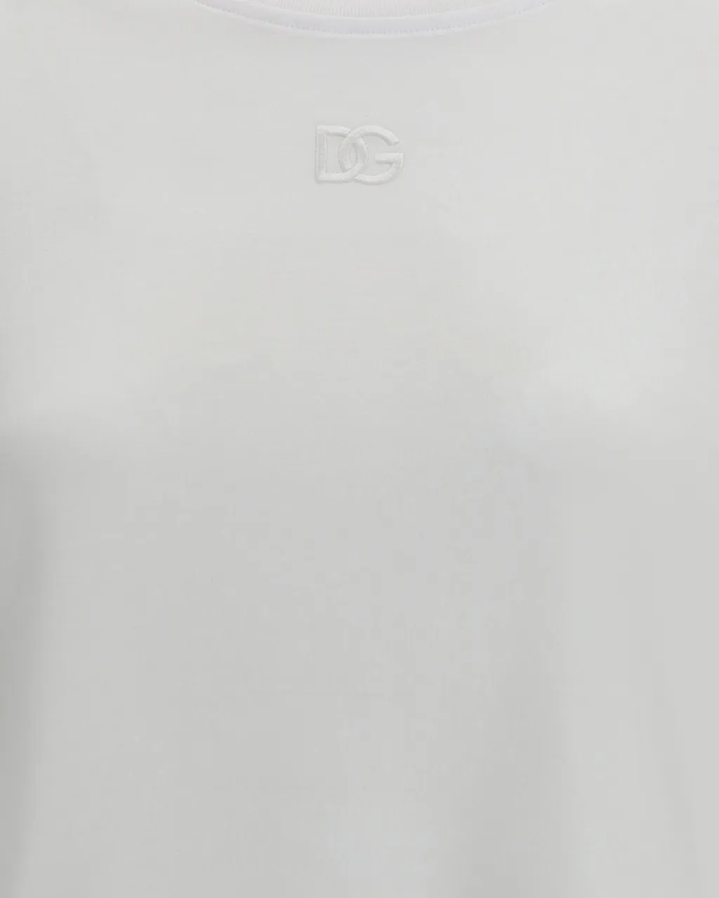 Dg Embroidered Crewneck T-Shirt