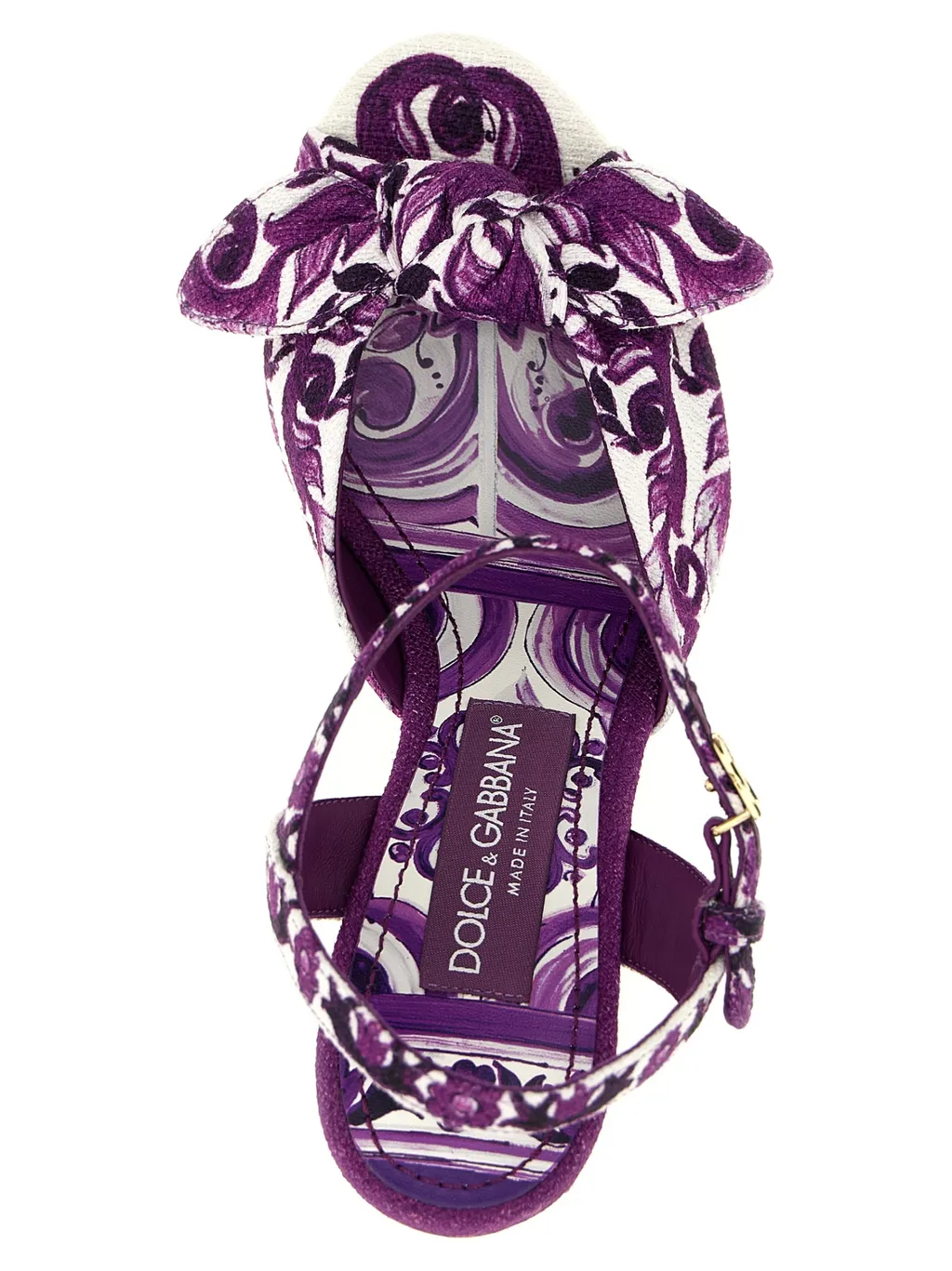 Majolica Printed Sandals