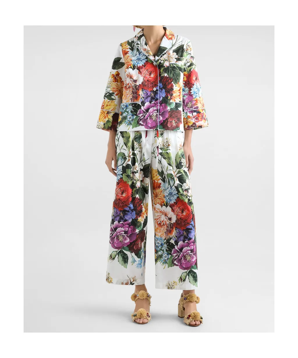 Floral Printed Buttoned Shirt