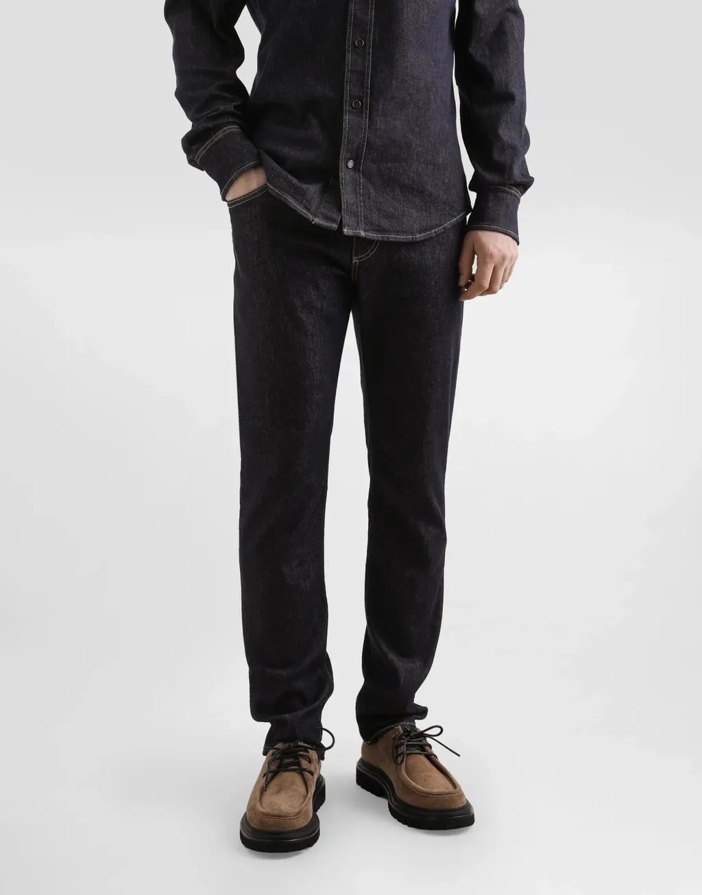 Logo Plaque Jeans