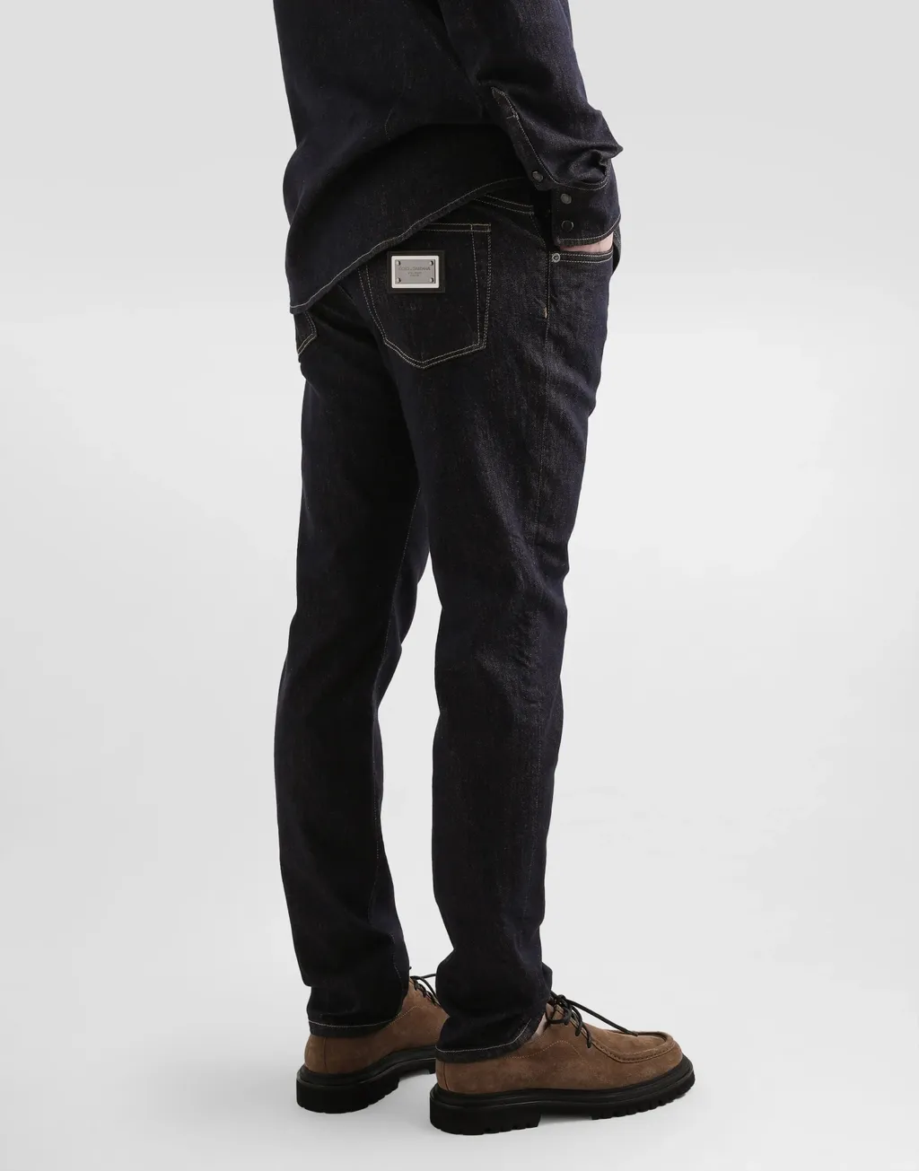 Logo Plaque Jeans
